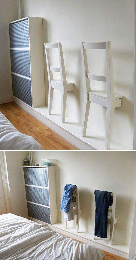 50 Оригинальных вешалок в интерьере