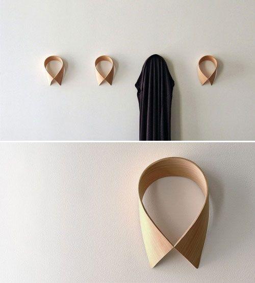 50 Оригинальных вешалок в интерьере