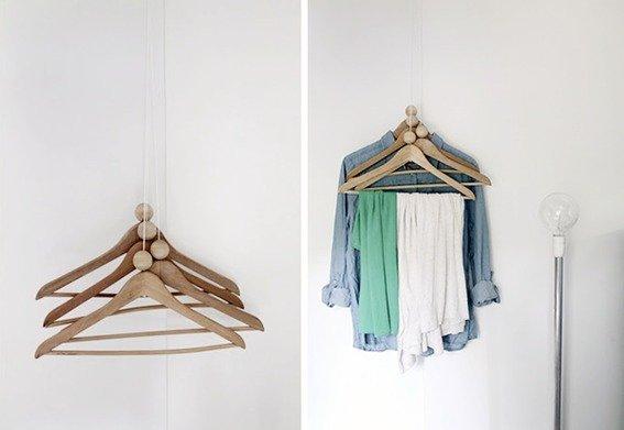 50 Оригинальных вешалок в интерьере